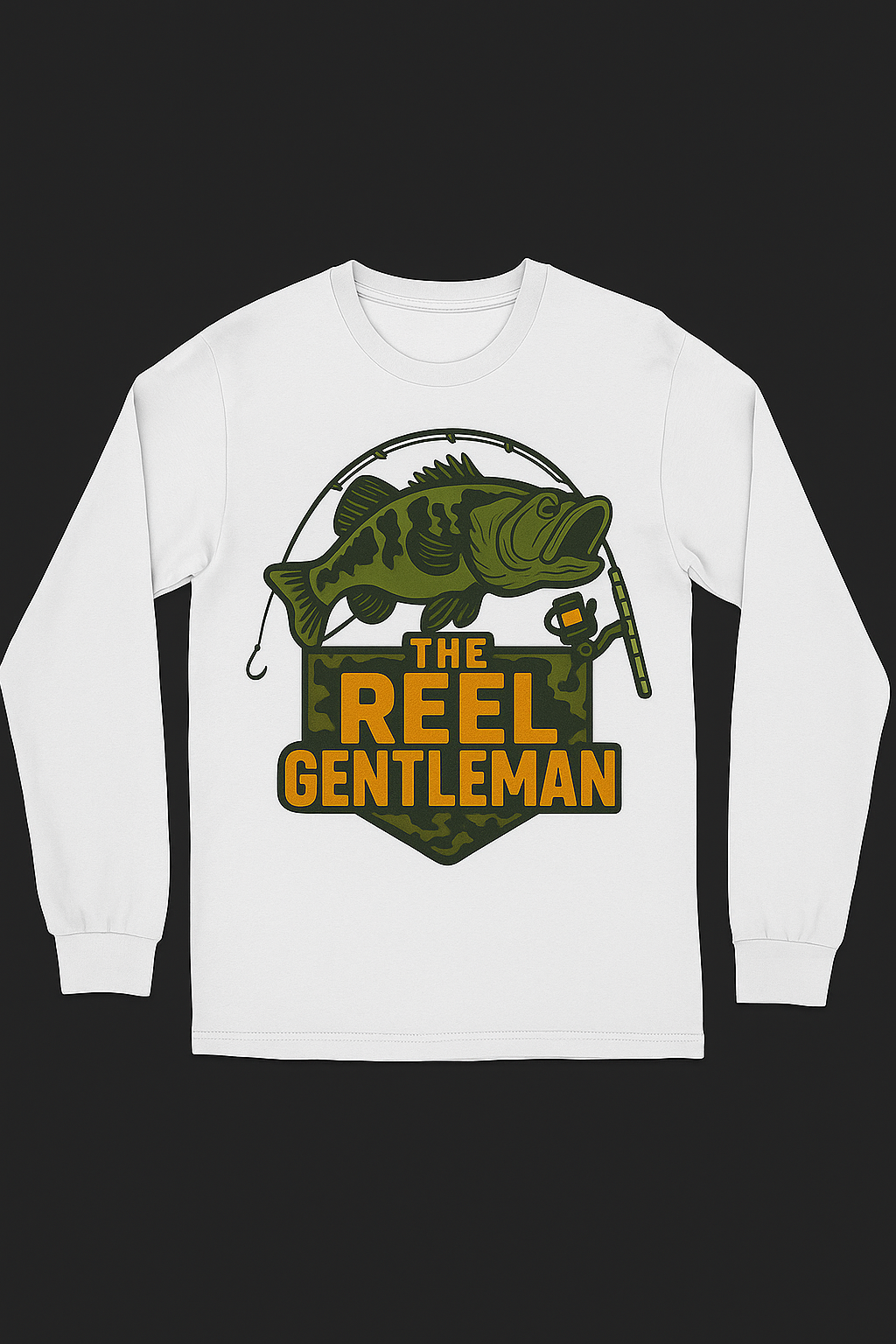 The “Reel” Gentleman  Long sleeve